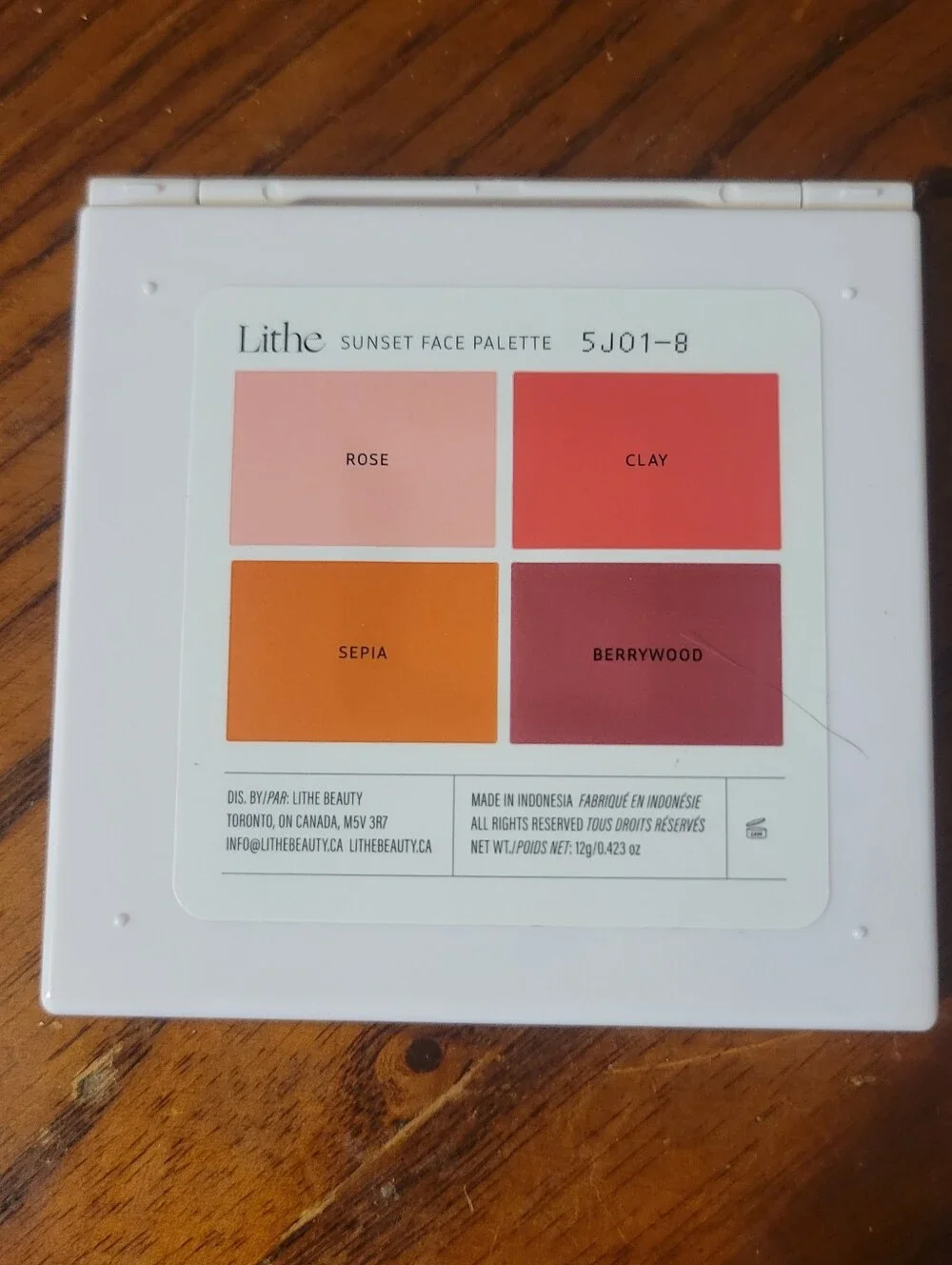 Lithe Sunset Blush Palette - Picture 3 of 7